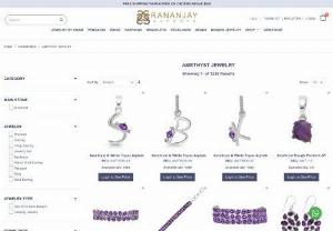 wholesale sterling silver amethyst jewelry - Amethyst is a beautiful and divine gemstone that makes brilliant wholesale sterling silver amethyst jewelry. With Rananjay Exports, you can find the most authentic gemstone jewelry at wholesale prices. We are the most trusted wholesale gemstone jewelry manufacturer and supplier based in India. We have been serving the global jewelry industry since 2013. With our highly professional services and gorgeous gemstone jewelry, we are one of the most preferred wholesale jewelry manufacturers.