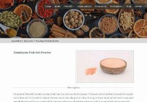 himalayan pink salt powder - Buy organic grains, pulses, herbs, oils and spices that are 100% non-GMO and free from pesticides. We ensure complete traceability and quality assurance with every product sold on Agronic Food organic products range.