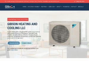 Gibson Heating & Cooling - Gibson is proud to provide the Georgetown, KY area with reliable HVAC services. Contact us today for high-quality air conditioning or heating services.