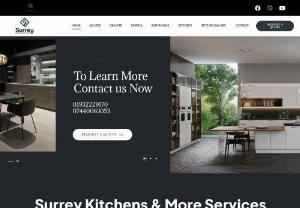 Surrey Kitchens and More - At Surrey Kitchens and More showroom, we supply and fit Kitchen Units, Worktops, complete Bathroom Renovation and Kitchen Appliances.