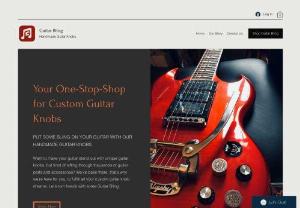 Guitar Bling - We offer a wide range of custom hand-made guitar volume and tone guitar knobs. We carry over 50 designs made from old coins and unique metal designs. 100% guaranteed or your money back. Take a look you will not be disappointed. One stop shop for your specialty guitar knobs to reflect your personality.