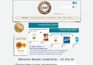 CMF Leadership Consulting - CMF Leadership Consulting is focused on behavior-based leadership practices and learning. We will develop training geared towards your organization's mission, vision, values, ect., and include the most modern science-based leadership practices.
