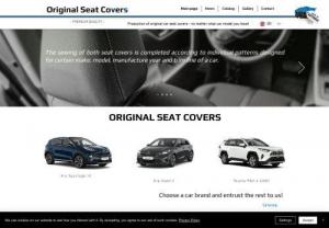 Original Seat Covers - NEW GENERATION SEAT COVERS WITH UNIQUE FRAME FASTENING TECNOLOGY