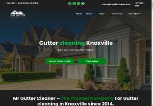 We Get Gutters Clean Knoxville - We Get Gutters Clean- It's What We Do! | Call us at 615-488-0955