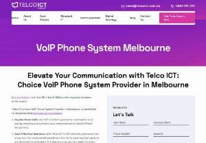 Trusted VoIP Phone Systems in Melbourne - When it comes to your business, communication is key. Our VoIP phones give you the efficiency and convenience of a digital phone system without the hassle of a contract or the high cost of phone lines. These Business VoIP Phone Systems integrate with your computer network, so you can see who's calling before answering, access voicemail and faxes from anywhere, and more.