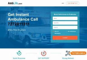 Ambulance Service in Mumbai - Ambulance Service from Mumbai to Pune
Ambulance Anywhere Anytime
Just Call @ 7272811811