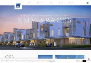 KMV SPACES LLP - Founded in 2016, KMV Spaces' has only one vision: to revolutionise the way spaces are built in India. For the world's fastest growing country, far lesser concentration has been placed on the kind of dwellings that are being erected across the nation. Under the wing of KMV Group, spearheaded by Prudhvi Ram K, KMV Spaces started out in the city of New Vijayawada, establishing a highly credited name with its luxury project KMV Vivaan in 2016, building world class apartments and villas designed by..