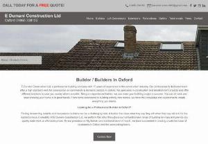 Builder / Builders In Oxford, Trusted Builders Near Me - Property Refurbishment - Reputed Builders in Oxford - Looking for the best & reputable builder near me in Oxford. call us. You can have your property easily refurbished from our builders.