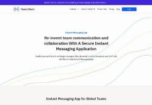 Instant Messaging Apps - Re-invent team communication and collaboration With A Secure Instant Messaging Application