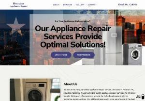 Appliance Repair | Houston Appliance Repair - With years of experience, we are the hub of professional kitchen appliance repair services. You will be at peace with us as we are one of the best studio kitchen appliances repair service providers, committed to serving you with the best.