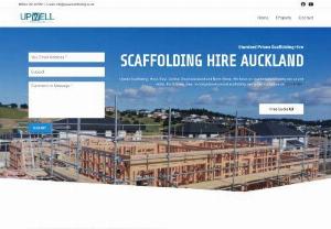 SCAFFOLDING HIRE AUCKLAND - Upwell Scaffolding Hire Auckland is a plan, design, set up and dismantle all included scaffolding hire company in Auckland. Upwell Scaffolding Auckland offers fixed-price services, free quote, fast delivery, fast set up, and dismantling. Our scaffolders are all site safety certificated, trained, experienced, and qualified scaffolding erection personnel.