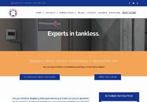 Tankless Water Heater Installation and Repair in Manhattan - Find out if a tankless water heater is right for your Manhattan home. Contact Taylor Group Plumbing, Heating, Mechanical & Sprinkler Inc. at (855) 999-LEAK for expert advice. New customers enjoy extra savings-check out our coupons!
