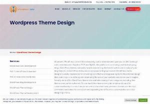 WordPress theme development company in India - Hire this company for all types of WordPress theme development in India.