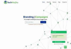 Digital Marketing Company in Noida, Delhi NCR | Techmojito - Are you looking for the best Digital Marketing Services Company then Techmojito is best for your Online Branding.