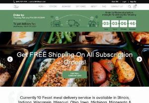 10Feast - Best Meal Delivery Service - 10Feast is an online meal delivery service based out of Chicago.We deliver chef-prepared healthy meals right to your door. Offering Individual, Family and Kids meals.