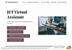 JET Virtual Assistant - Remote admin and social media support for small businesses and freelancers.
Learn from my six years experience with my Virtual Assistant course and set up your own work from home business