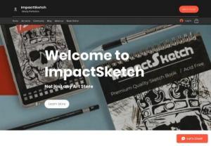 ImpactSketch - An U.K-based Art Brand here to inspire the future generation of artists.Art store, sketch pad, impactskecth, mechanical pencil, art supplies, Impactsketchart,