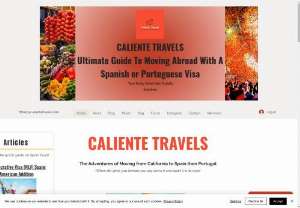 Caliente Travels - Need support moving out of the U.S.? Check out my free blog! I'm here to hare my tricks and tips for moving to another country with some laughs along the way!