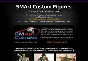 SMArtCustomFigures - We are a commission-based custom action figure & cosplay item shop. We can bring your imagination to life. We offer numerous options and always provide in-proggress pic to ensure you get what you want.