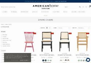 Buy Discount Dining Chairs Online - American Home Furniture - Shop dining chairs furniture in a wide variety of styles and colors at great prices. Enjoy free shipping, price match guarantee. Buy online now.