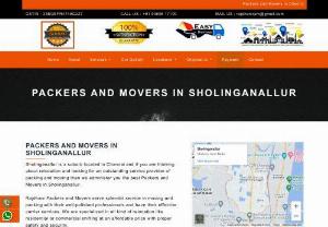 Packers and Movers in Sholinganallur - Rajdhani Packers and Movers in Sholinganallur provides outstanding packing and moving services. We have well-trained professionals who provide effective services to our clients.
