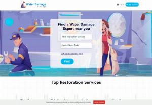 Water Damage Listings - Water Damage Listing is a restoration business directory that has listed competent and effective restoration companies to help you in emergency and remodeling your residential and commercial building. We understand the apprehension that is associated with fire, storm, and water damage.