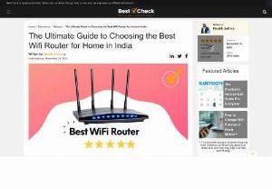 Wifi Router - Comparison of Best Wifi Routers in India