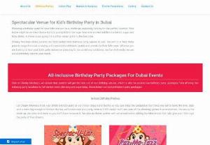 Kids Birthday Party Packages In Dubai | Cheeky Monkeys | Only The Best - Theme?Fun?Entertainment?Stress Free? You name it, we have it. Skip all the hassle of planning a party as we are here to turn your wish into reality. This year, celebrate with us!