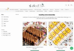 Order Healthy Keto Brownies Online in Dubai - Order healthy keto brownies online in Dubai from B Sweet. Keto brownies made with the best ingredients and no added refined white sugar or no white flour.