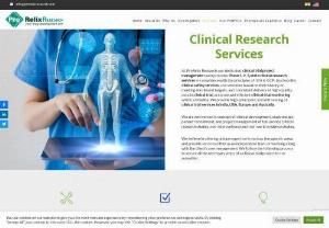 Clinical Research Services in US | India | Europe - At ProRelix Research, our dedicated clinical trial project management team provides Phase I to IV clinical research services in compliance with the principles of ICH & GCP. We provide high-principled, smooth running of clinical trial operational services in India, USA, Europe, UK.