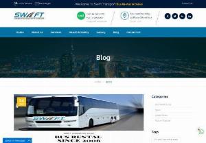 Swift Transport & Bus Rental Dubai - Swift Transport & Bus Rental Dubai provides Minivan, Minibus & Bus Rental Services in UAE. We have a NEW fleet of Large and Small coaches at our disposal, ranging from 12, 14, 18, 24, 33 & 50 seaters.