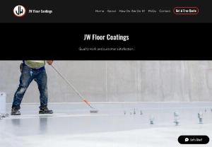 JW Coatings & Inspection - Quality work and customer satisfaction. No job is too big or too small. Epoxy and Concrete Flooring. Industrial and Commercial Coatings. NACE Qualified Inspectors.