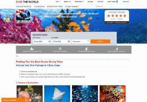 Dive The World - Online dive travel specialists with a wide range of options, including both liveaboards and resort-based diving. Expert impartial advice about all destinations and trips.
