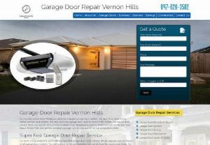 Pro Garage Door Repair Vernon Hills - Pro Garage Door Repair Vernon Hills is one of the most reliable providers of unparalleled and effective garage door repair services. We handle door concerns like cables and tracks replacement, spring extension, and electric door opener repair. Our technicians can deliver excellent jobs because of their extensive knowledge and broad experience.
