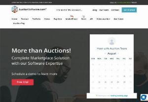Best Auction Software - Choose a great software for your business. Auction Software Buy and sell tools that can be customized to Auction, Reverse Auction, and Silent Software.