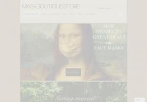 maskboutique.store - Beautiful Hand made Face masks to express your individuality and style while keeping you safe