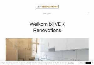 VDK Renovations - We are a young and dynamic company.
We specialize in all your renovations, large or small, inside or outside.
You can also contact us for all your maintenance work.
We offer construction solutions for individuals and companies.
From sanitary works to joinery works or occupation works to painting works. we build it for you.