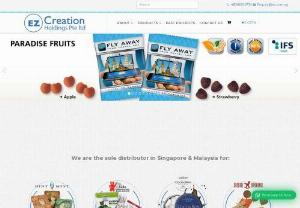 EZ Creation Holdings Pte Ltd - EZ Creation,  we have been ensuring our customers getting the right promotional items they need to reach their target group and leave a lasting effect. Build up long-term customer loyalty,  increase name recognition and strengthen your image through our ranges of sweets and fruit gums from our USA & German associates or through products from other strong brands,  such as Dextro Energy,  Ferrero,  Kraft Foods,  Lindt & Sprungli,  tic tac,  mentos,  Pulmoll,  Tabasco and many more.