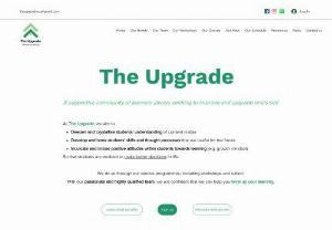 The Upgrade - At The Upgrade, we offer a variety of programmes to level up your learning. This includes Economics and Mathematics tuition for secondary school and Junior College students, as well as workshops in various areas such as data analytics, financial literacy and decision making.