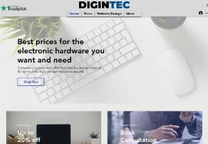 DiginTec - We are a company that has come about to bring you the hardware you need at the lowest price. Our goal is to satisfy you, by providing the best support and equipment, all delivered fast straight to your door.
