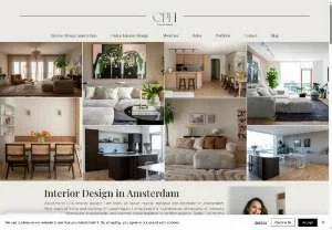 Screenshot of CPH Interior Design - Online Interior Design Consultancy