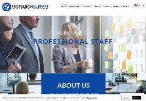 Professional Staff - We are a Corporation specialized in Human Resources consulting with more than 13 years of experience working for the best Multinational companies, this has allowed us to be the best permanent Strategic Business Ally around North America and Latin America