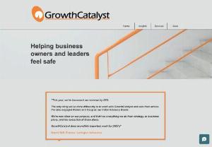 GrowthCatalyst - We help businesses create sustainable growth and save owners/leaders time. We do that by aligning strategy and business planning to the non-financial purpose of the business. Small to medium enterprises benefit most from our services.