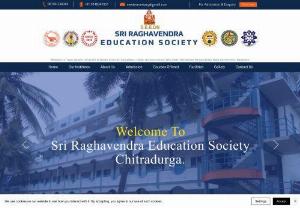 sri raghvendra education society - Sri Raghavendra Institute is a leading institution in Karnataka where, Innovation and quality education is the foremost vision