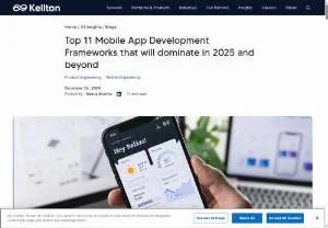 Screenshot of Top 7 Mobile App Development Frameworks