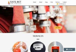 Safe Bet Fire Services - We, at Safe Bet Fire Services, supply & install reliable and trust-worthy Fire Fighting equipment, fire extinguishers, hydrant, sprinkler & alarm systems.