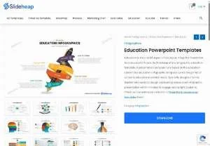 Screenshot of Unique Education PowerPoint Templates