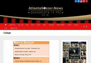 Atlanta Soccer News - College - It consists of their children who are now playing and their spouses who put up with them. It consists of the folks at the Silverbacks and the Beat as well as all Atlanta Chiefs, Ruckus and all the people involved in Georgia High School and College soccer. It consists all the corporate sponsors who support our endeavors