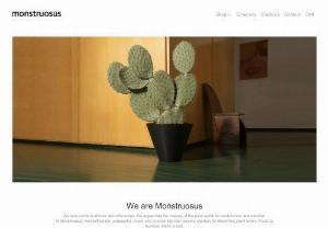Monstruosus - Monstruosus crafts simple, purposeful, indoor and outdoor slip-cast clay pots. It is our mission to sweat the details, in design and production. Our planters are patiently handcrafted by skilled casters. Visit today to buy now !!