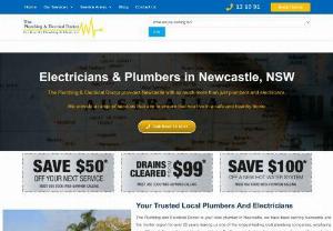 Plumber in Newcastle - Looking for plumbers in Newcastle? We offer general plumbing services, blocked drains, hot water systems, tap leaks, water heater supply & install, and our licensed electricians provide quality service in Newcastle. Book now!